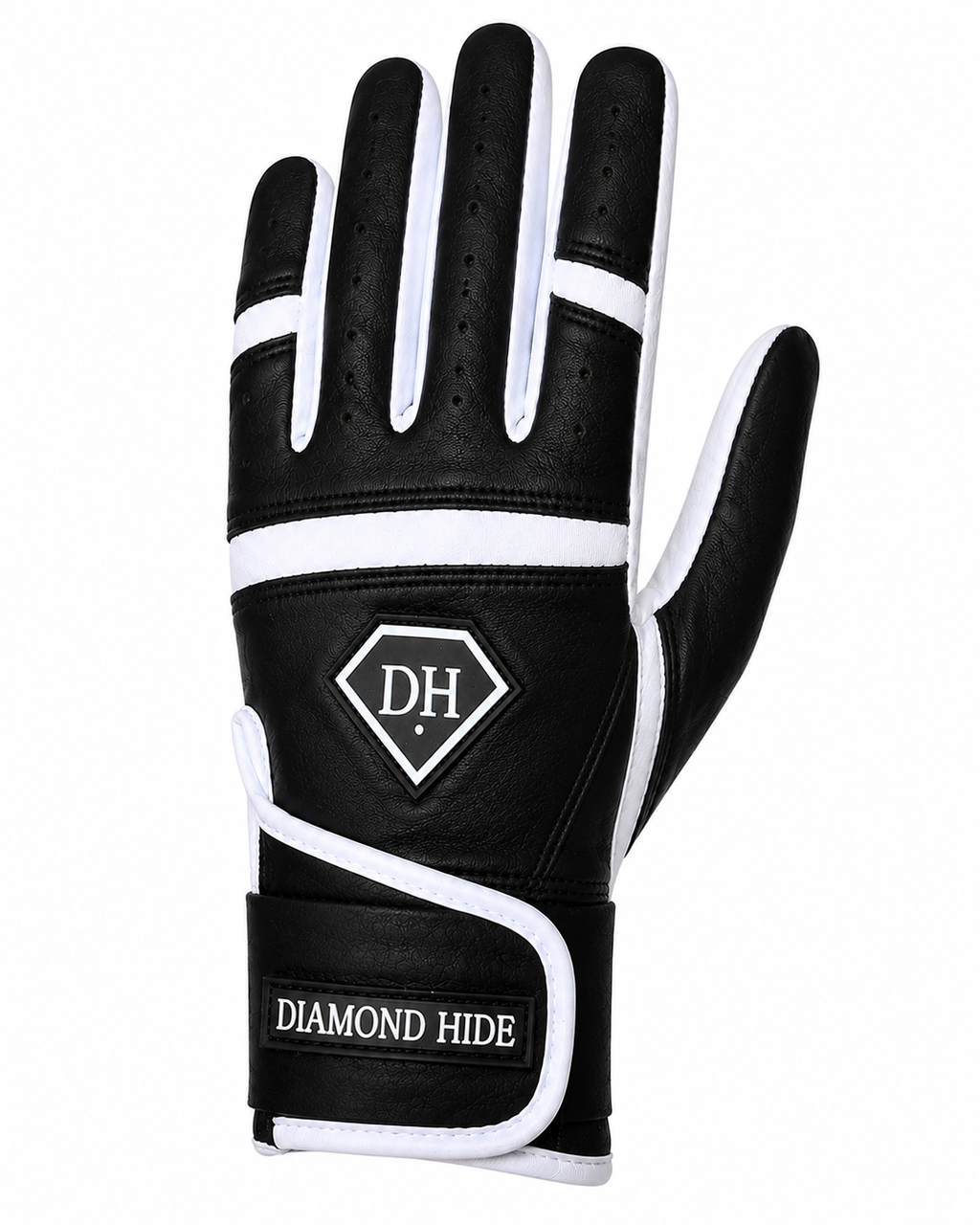 NEW! Diamond Hide Short Cuff Goatskin Batting Glove