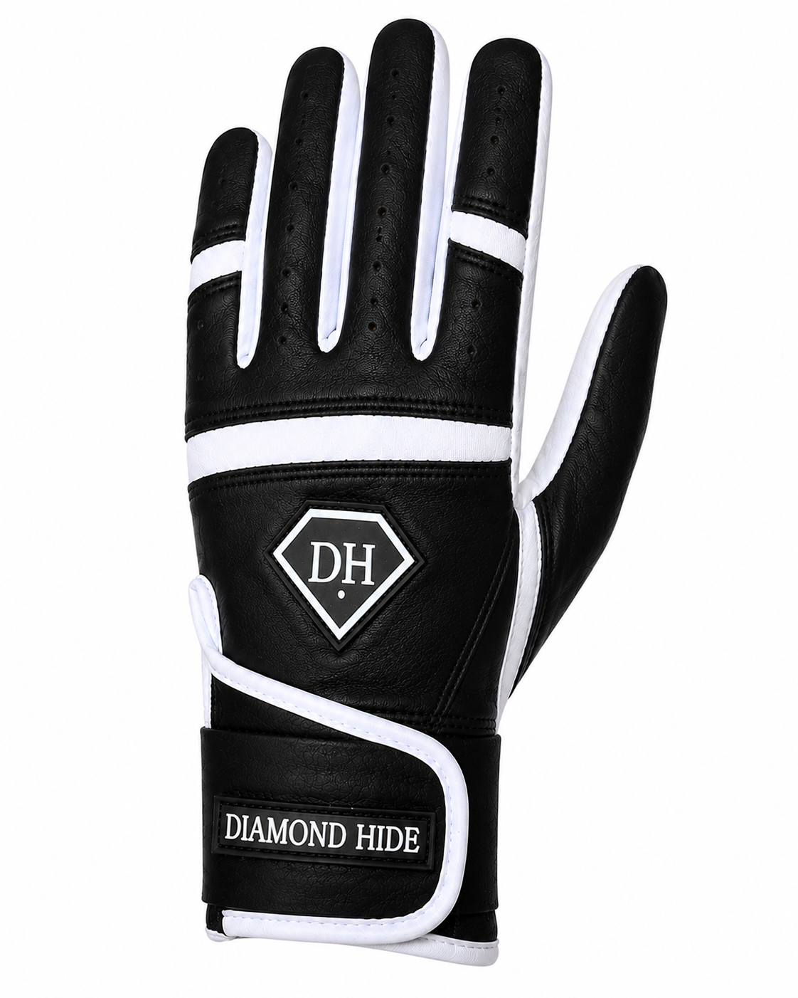 NEW! Diamond Hide Short Cuff Goatskin Batting Glove