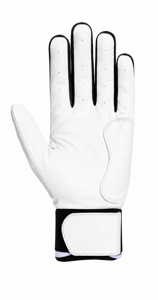Diamond Hide Long Cuff Goatskin Batting Gloves